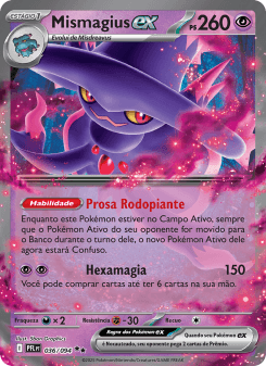 Mismagius ex — carta 036 de Fogo Fantasmagórico