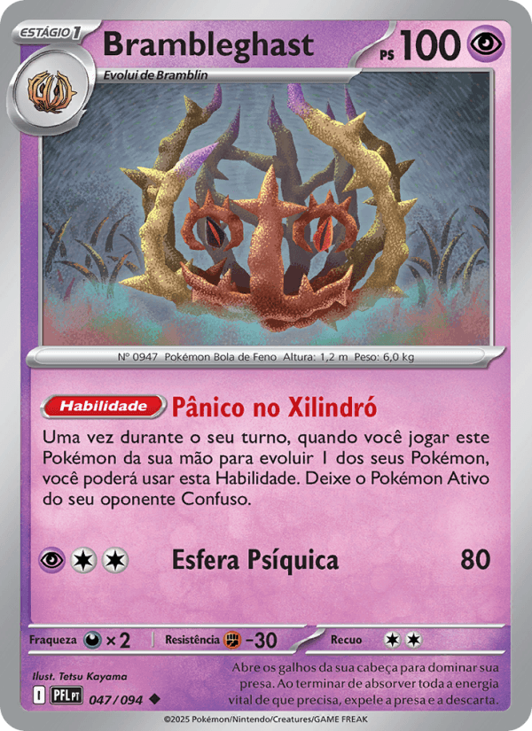 Brambleghast, carta 047 da expansão Fogo Fantasmagórico