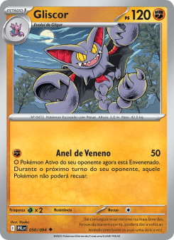 Gliscor — carta 050 de Fogo Fantasmagórico