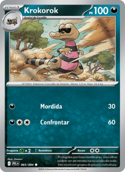 Krokorok — carta 065 de Fogo Fantasmagórico
