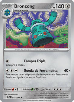 Bronzong — carta 072 de Fogo Fantasmagórico