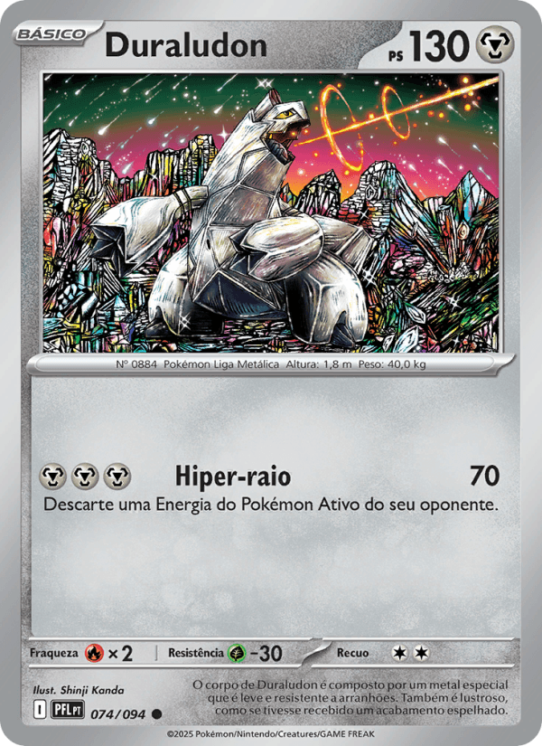 Duraludon, carta 074 da expansão Fogo Fantasmagórico