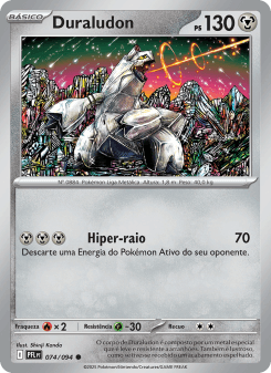 Duraludon — carta 074 de Fogo Fantasmagórico