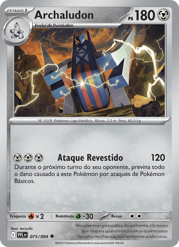 Archaludon, carta 075 da expansão Fogo Fantasmagórico