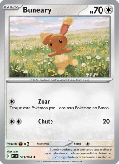Buneary — carta 083 de Fogo Fantasmagórico