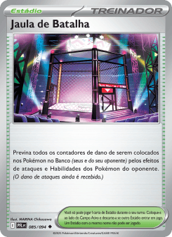 Jaula de Batalha — carta 085 de Fogo Fantasmagórico