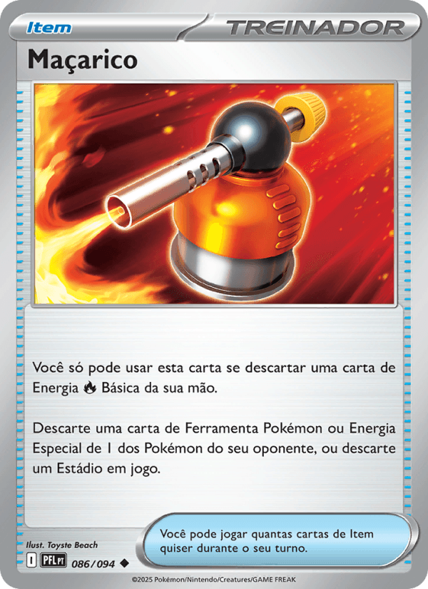 Maçarico, carta 086 da expansão Fogo Fantasmagórico