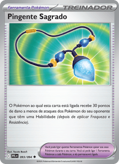 Pingente Sagrado — carta 093 de Fogo Fantasmagórico