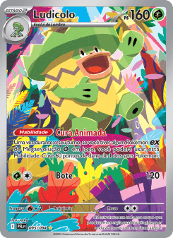 Ludicolo — carta 095 de Fogo Fantasmagórico