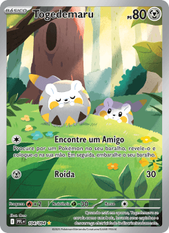 Togedemaru — carta 104 de Fogo Fantasmagórico