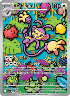 Ambipom — carta 107 de Fogo Fantasmagórico