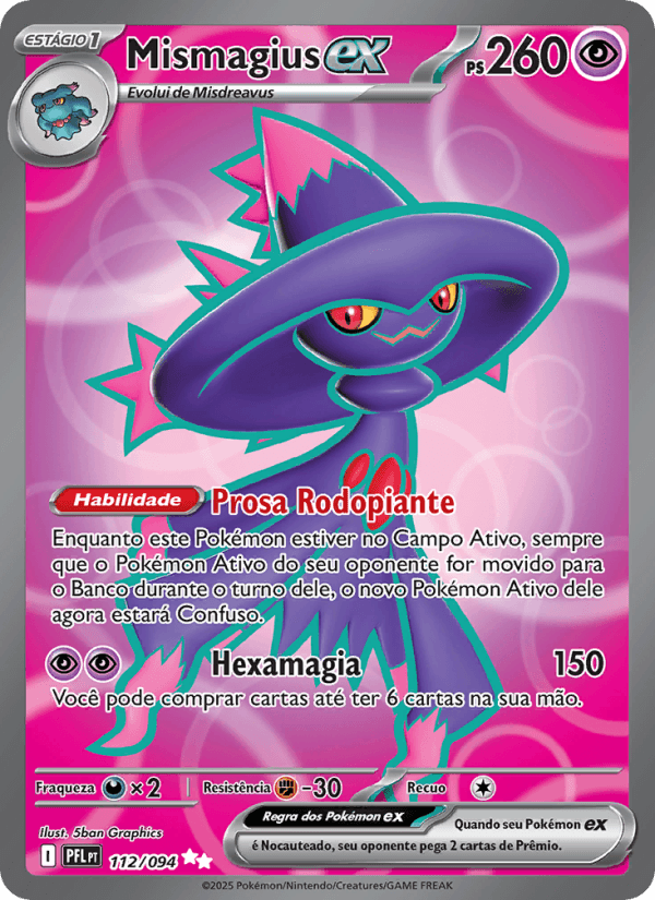 Mismagius ex, carta 112 da expansão Fogo Fantasmagórico