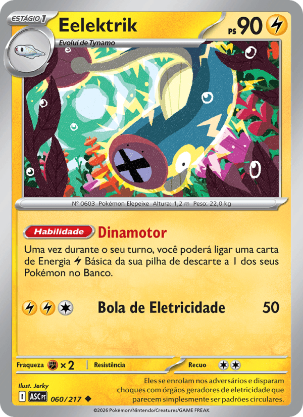 Eelektrik, carta 060 da expansão Heróis Excelsos