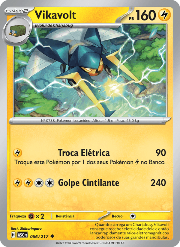 Vikavolt, carta 066 da expansão Heróis Excelsos