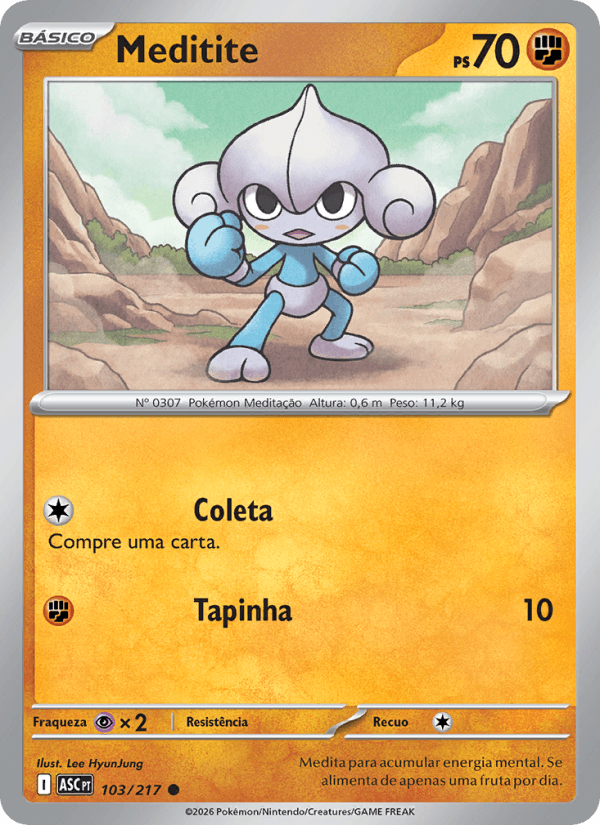 Meditite, carta 103 da expansão Heróis Excelsos