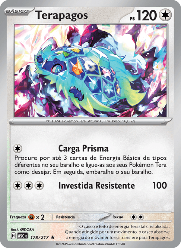 Terapagos, carta 178 da expansão Heróis Excelsos