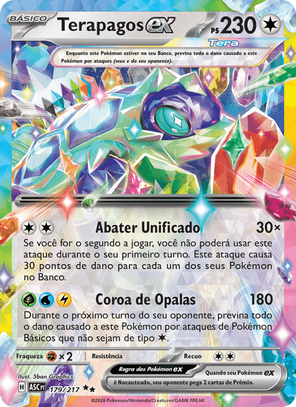 Terapagos ex, carta 179 da expansão Heróis Excelsos