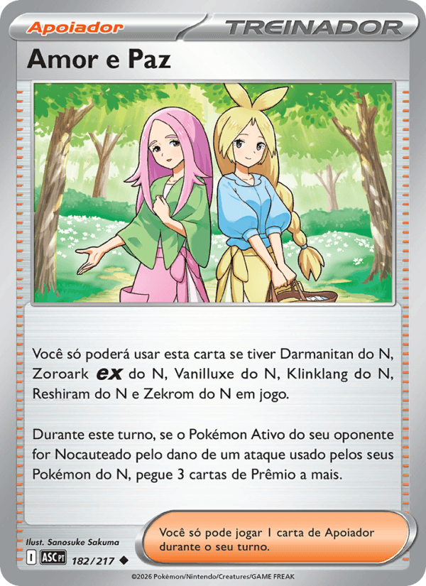 Amor e Paz, carta 182 da expansão Heróis Excelsos