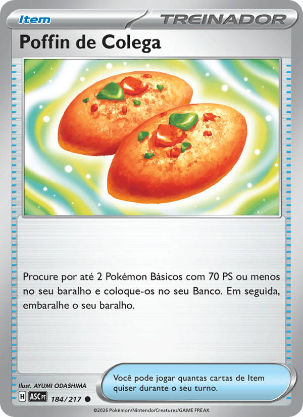 Poffin de Colega, carta 184 da expansão Heróis Excelsos
