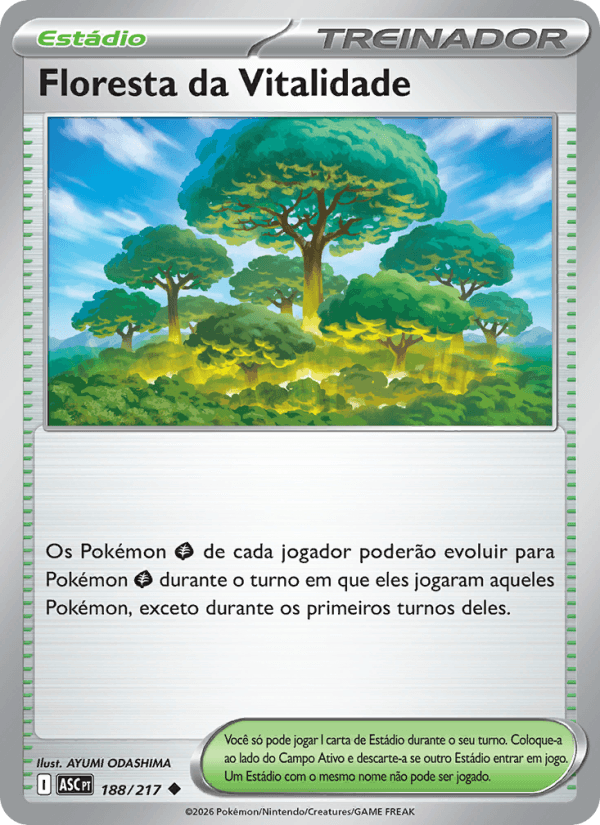 Floresta da Vitalidade, carta 188 da expansão Heróis Excelsos