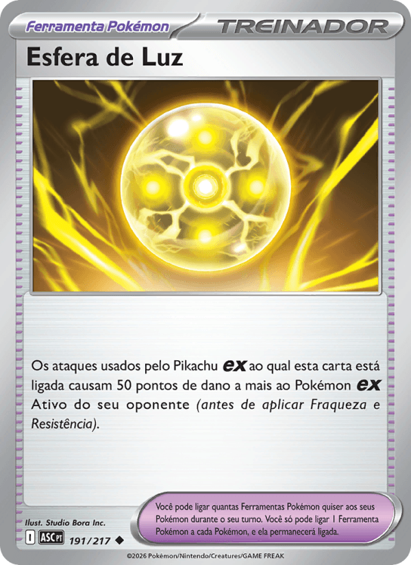 Esfera de Luz, carta 191 da expansão Heróis Excelsos