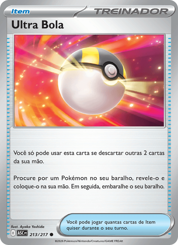 Ultra Bola, carta 213 da expansão Heróis Excelsos