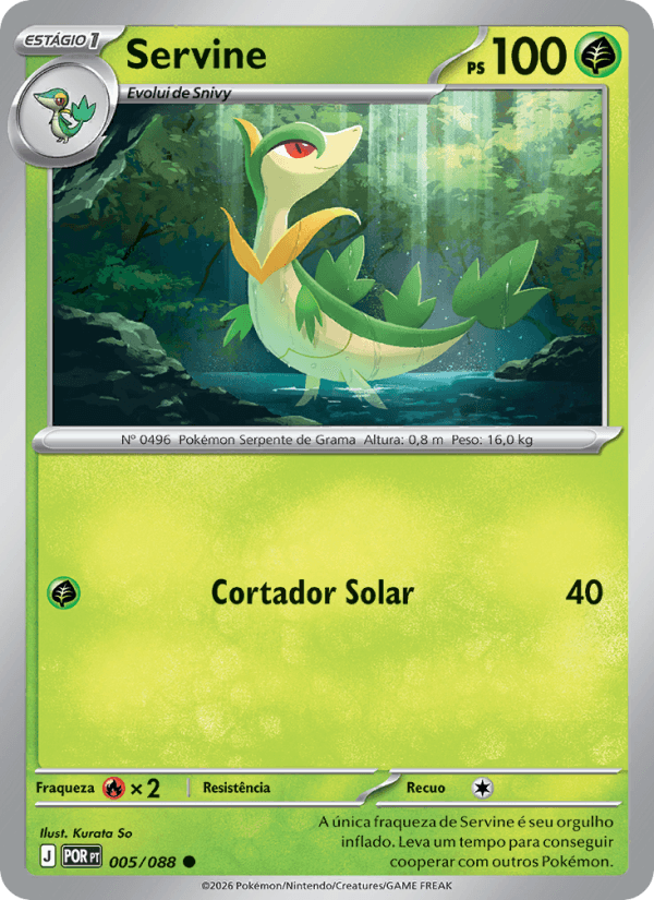 Servine, carta 005 da expansão Equilíbrio Perfeito