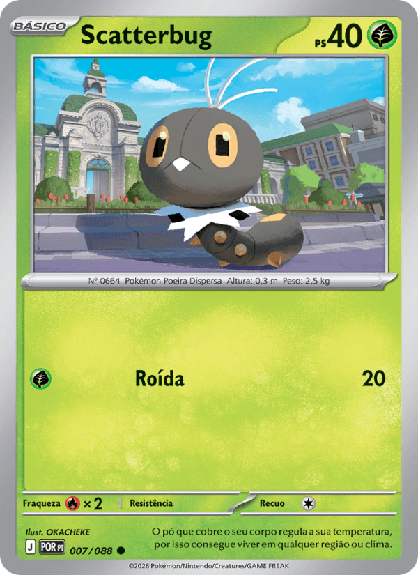 Scatterbug, carta 007 da expansão Equilíbrio Perfeito