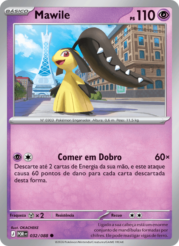 Mawile, carta 032 da expansão Equilíbrio Perfeito