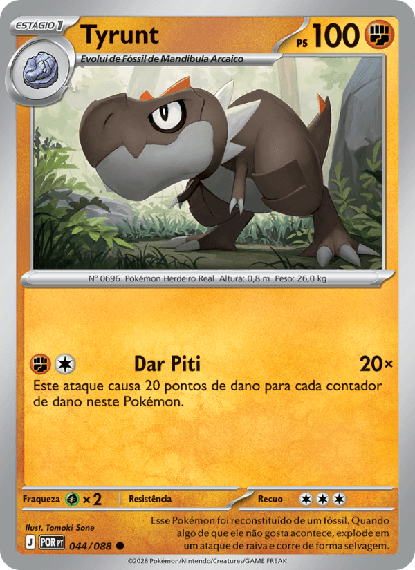 Tyrunt, carta 044 da expansão Equilíbrio Perfeito