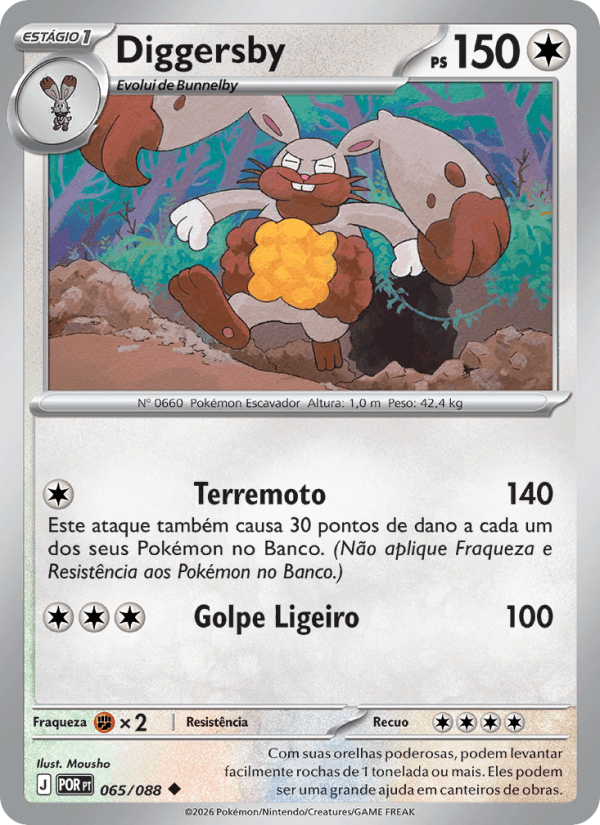 Diggersby, carta 065 da expansão Equilíbrio Perfeito