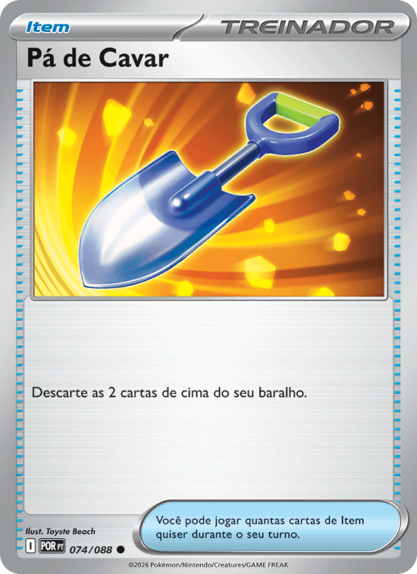 Pá de Cavar, carta 074 da expansão Equilíbrio Perfeito