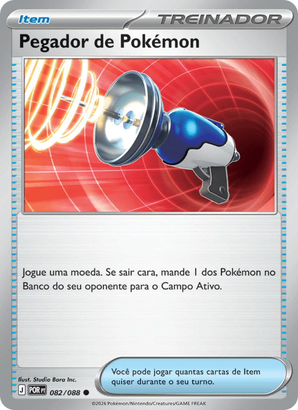 Pegador de Pokémon, carta 082 da expansão Equilíbrio Perfeito
