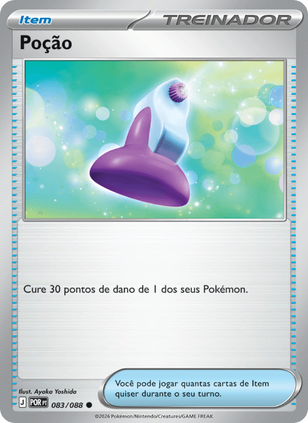 Poção, carta 083 da expansão Equilíbrio Perfeito