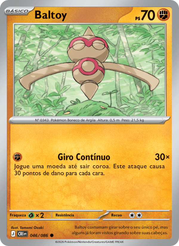 Baltoy, carta 046 da expansão Caos Ascendente