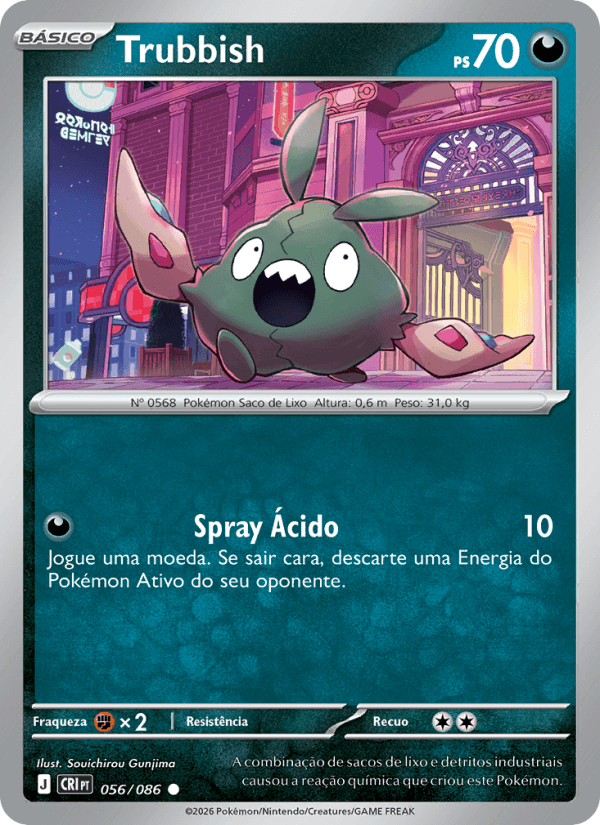 Trubbish, carta 056 da expansão Caos Ascendente