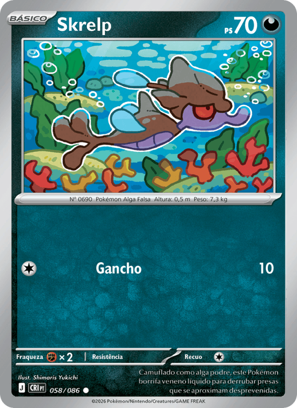 Skrelp, carta 058 da expansão Caos Ascendente