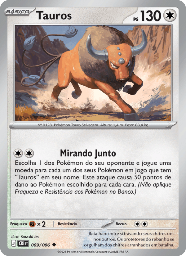 Tauros, carta 069 da expansão Caos Ascendente