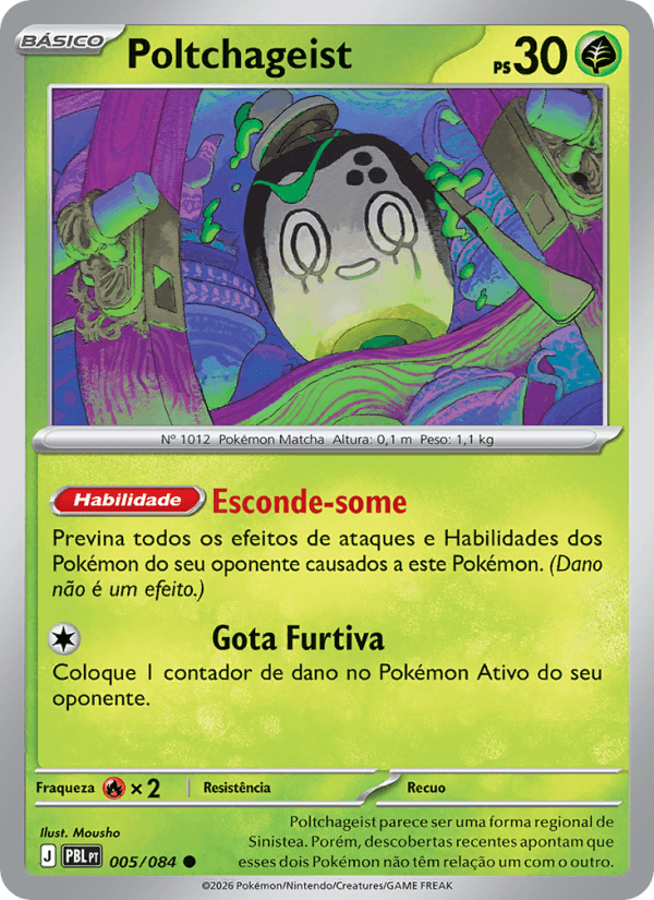 Poltchageist, carta 005 da expansão Escuridão Absoluta