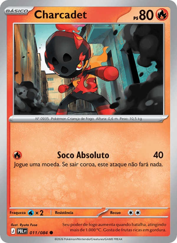 Charcadet, carta 011 da expansão Escuridão Absoluta
