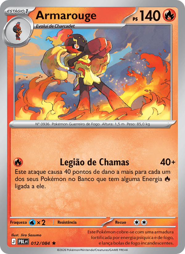 Armarouge, carta 012 da expansão Escuridão Absoluta