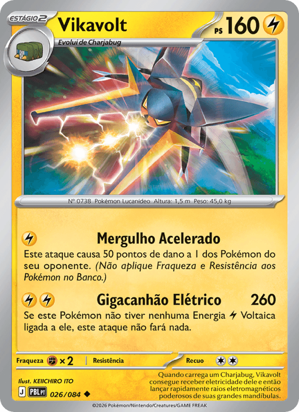 Vikavolt, carta 026 da expansão Escuridão Absoluta
