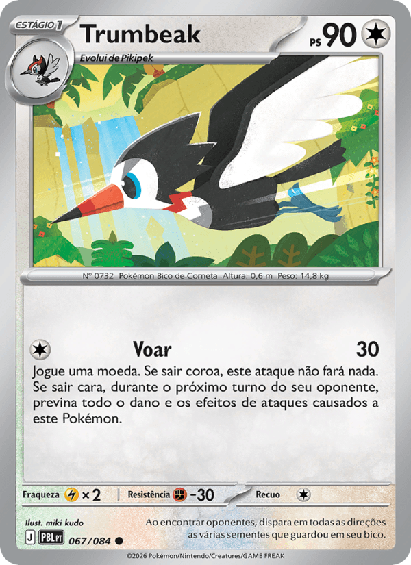 Trumbeak, carta 067 da expansão Escuridão Absoluta