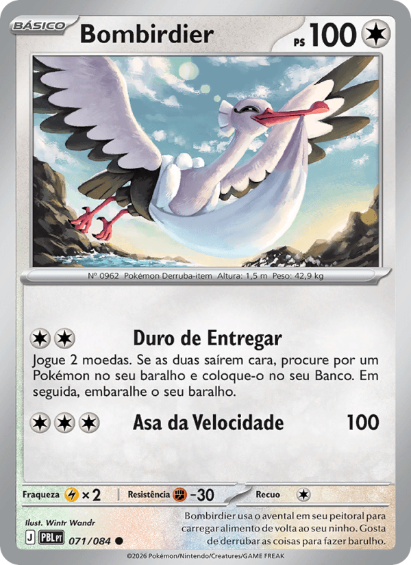 Bombirdier, carta 071 da expansão Escuridão Absoluta