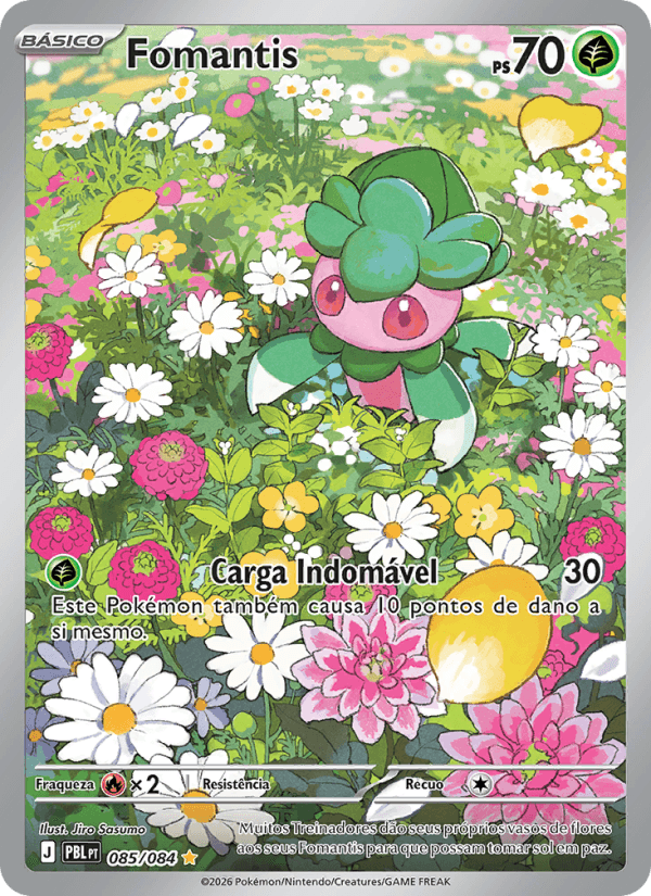 Fomantis, carta 085 da expansão Escuridão Absoluta