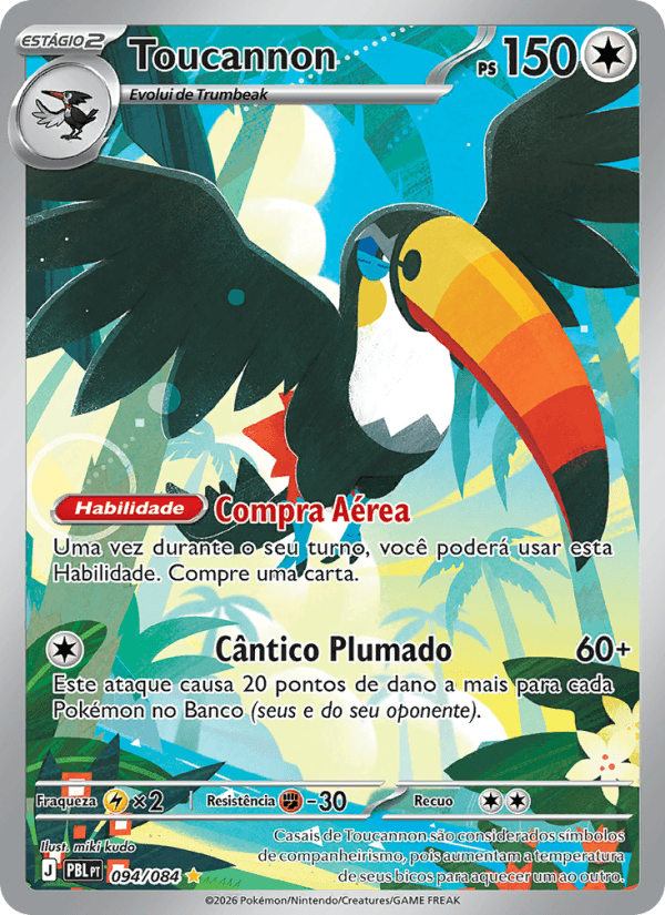 Toucannon, carta 094 da expansão Escuridão Absoluta