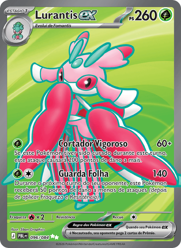 Lurantis ex, carta 096 da expansão Escuridão Absoluta