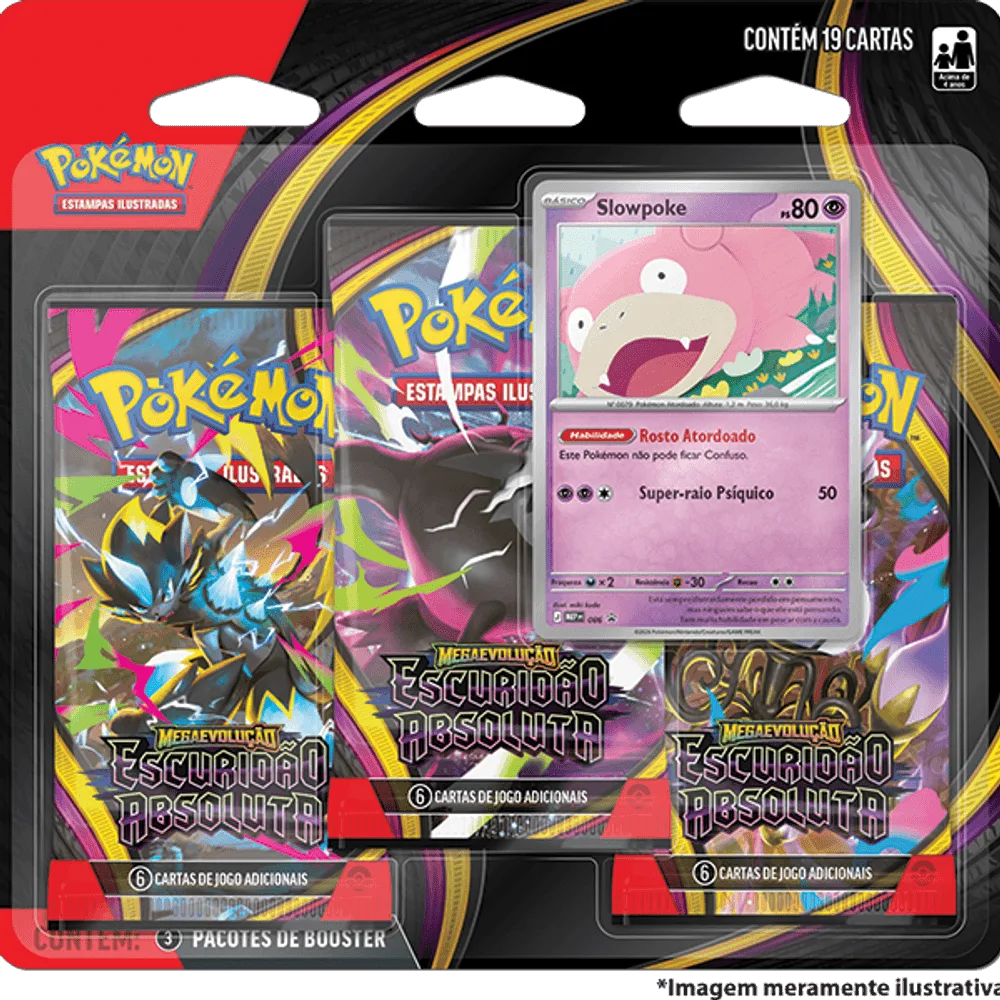 Blister Triplo Escuridão Absoluta — foto oficial Copag