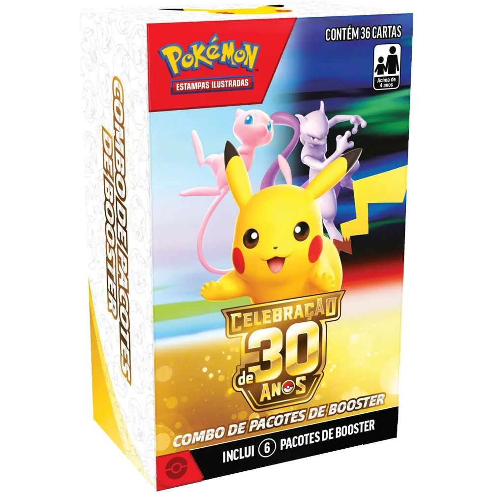 Combo de Booster Celebração de 30 Anos — foto de divulgação