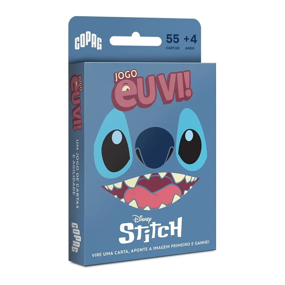 Jogo Eu Vi! Stitch — foto oficial Copag